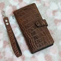 کیف موبایل چرم طبیعی دست دوز