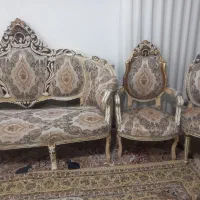 مبلمان ۸نفره با ۳تا عسلی|مبلمان خانگی و میز عسلی|نورآباد, |دیوار