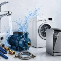 خدمات لوله کشی، نصب شیرالات، لباس شویی و ظرف شویی