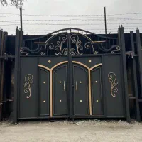 درب آهنی حیاط باغ|مصالح و تجهیزات ساختمان|کرمانشاه, |دیوار