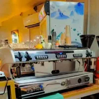 دستگاه قهوه و آسیاب یخچال ویترینی