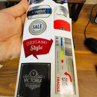 چاپ و برش انواع لیبل برچسب محصول و پلمپ