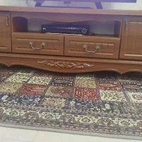 میز تلویزیون چوبی