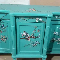 رنگکاری انواع مصنوعات چوبی