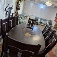 میز ناهارخوری ۸ نفره|میز و صندلی غذاخوری|گرگان, |دیوار