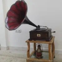 گرامافون هندلی گرام کلمبیا انگلیسی قدیمی|کلکسیون و سرگرمی|تهران, جوانمردان (اندیشه)|دیوار