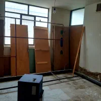 چهار چوب آهنی و درب بسیار سالم|مصالح و تجهیزات ساختمان|گلپایگان, |دیوار