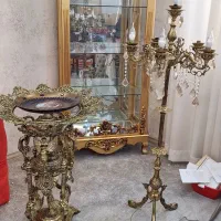 جامیوه ای و شمدان برنجی برقی و بوفه