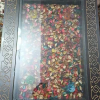 میزعسلی بزرگ‌ با چهارعدد عسلی کوچک|مبلمان خانگی و میز عسلی|محمدیه-قزوین, |دیوار