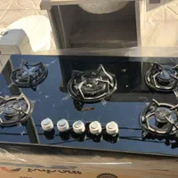 اجاقگاز رومیزی شیشه با ترمکوبل رومیزی صفحه ای