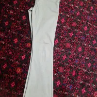 شلوار دمپا کتان کرمی