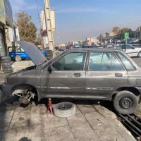 پراید ۸۴بدون ترک بدون رنگ|خودرو سواری و وانت|کرج, ساماندهی|دیوار