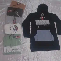 هودی یقه اسکی و تیشرت دخترانه و ست بافتنی و دورس