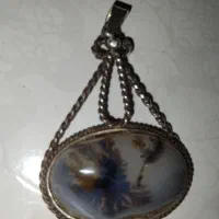 آویز سنگ شجراصل دستساز|جواهرات|زنجان, |دیوار