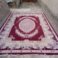 فرش عنابی 12متری