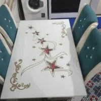 میز غذا خوری چهار نفره سالم و شیک