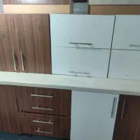 سفید قهوه ه ایی کابینت دست 2|مصالح و تجهیزات ساختمان|خرم‌آباد, |دیوار
