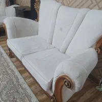 مبل سلطنتی راحتی 7نفره|مبلمان خانگی و میز عسلی|وحیدیه, |دیوار