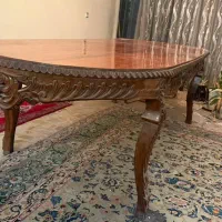 مبلمان چوب گردوی درجه یک|مبلمان خانگی و میز عسلی|تهران, سید خندان (جلفا)|دیوار