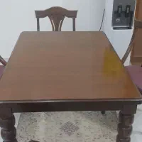 فروش میز غذاخوری چوب راش۶نفره و ۴ نفره|میز و صندلی غذاخوری|میناب, |دیوار