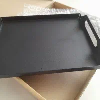 جا لیوانی مشکی و سینی مزه خوری ۴ نفره