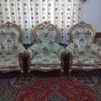 مبل سلطنتی ۹ نفره|مبلمان خانگی و میز عسلی|سورک, |دیوار