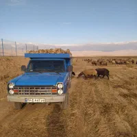 راننده همراه با ماشین نیسان آماده همکاری