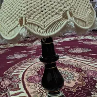 آباژور مکرومه بافی|چراغ خواب و آباژور|کاشان, میانچال|دیوار