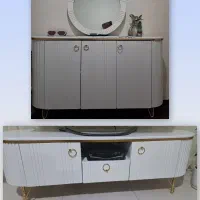 ست آینه کنسول و میز تلویزیون