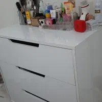 کنسول دراور میز آرایش سفید