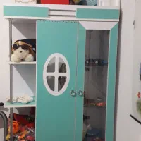 کمد بچه فیروزه ایی|جاکفشی، کمد، دراور|کنگاور, |دیوار