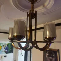 ۲عدد لوستر ۵شاخه رنگ ثابت|لوستر و چراغ آویز|لاهیجان, گلستان|دیوار