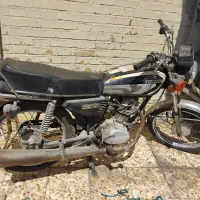 موتور ۱۲۵ مدارک دار مشکی