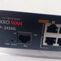 سوئیچ میکروون مدل MikroWan PoE MP-2424G|مودم و تجهیزات شبکه|تهران, استاد معین|دیوار