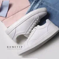 کفش ونس سفید تمام چرم