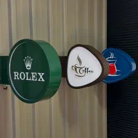 تابلو تبلیغاتی ، نئون، چنلیوم، ماکت سه‌بعدی