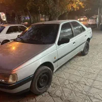 پژو 405 GLX مدل 92 نقره ای دوگانه