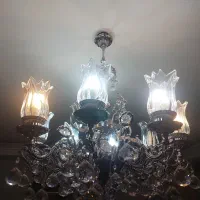 لوستر ۸ شاخه برنز