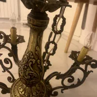 لوستر برنزی ۵ شاخه