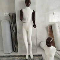 دو عدد مانکن .دست سر چوب .