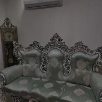 مبل کلاسیک سلطنتی ۹نفره استیل طرح چوب