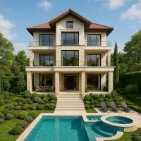 ویلا باغ تریبلکس نوساز در قلب دماوند