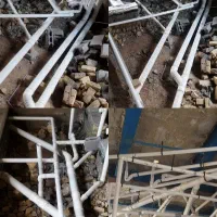 لوله کش اب وفاضلاب گرمایش از کف رادیات رفع نم زدگی