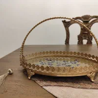 سینی قدیمی برنز
