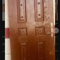 درب چوبی دولنگه