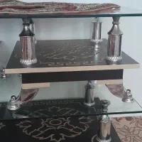 میزعسلی کنده کاری وآینه ومیز|مبلمان خانگی و میز عسلی|مراغه, |دیوار