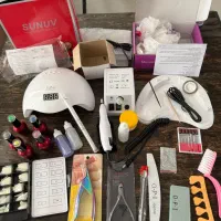 وسایل لوازم کاشت ناخن جزوه فایل یادگیری یوی سوهان