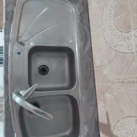 حراج فوری سینک ظرفشویی دولگنه + شیر، فقط تا امروز