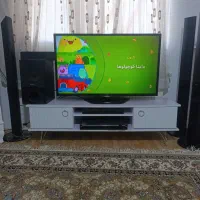 ال ای دی ال جی اصل کره با میز|تلویزیون و پروژکتور|همدان, |دیوار