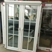 درب ضدسرقت پنجره upvc دوجداره لمینت،فریم لس کدF161|مصالح و تجهیزات ساختمان|چمستان, |دیوار